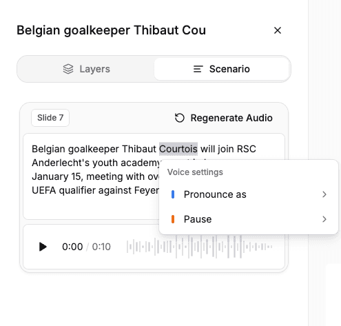 Featured image for How to fix AI voiceover pronunciation in Flipatic