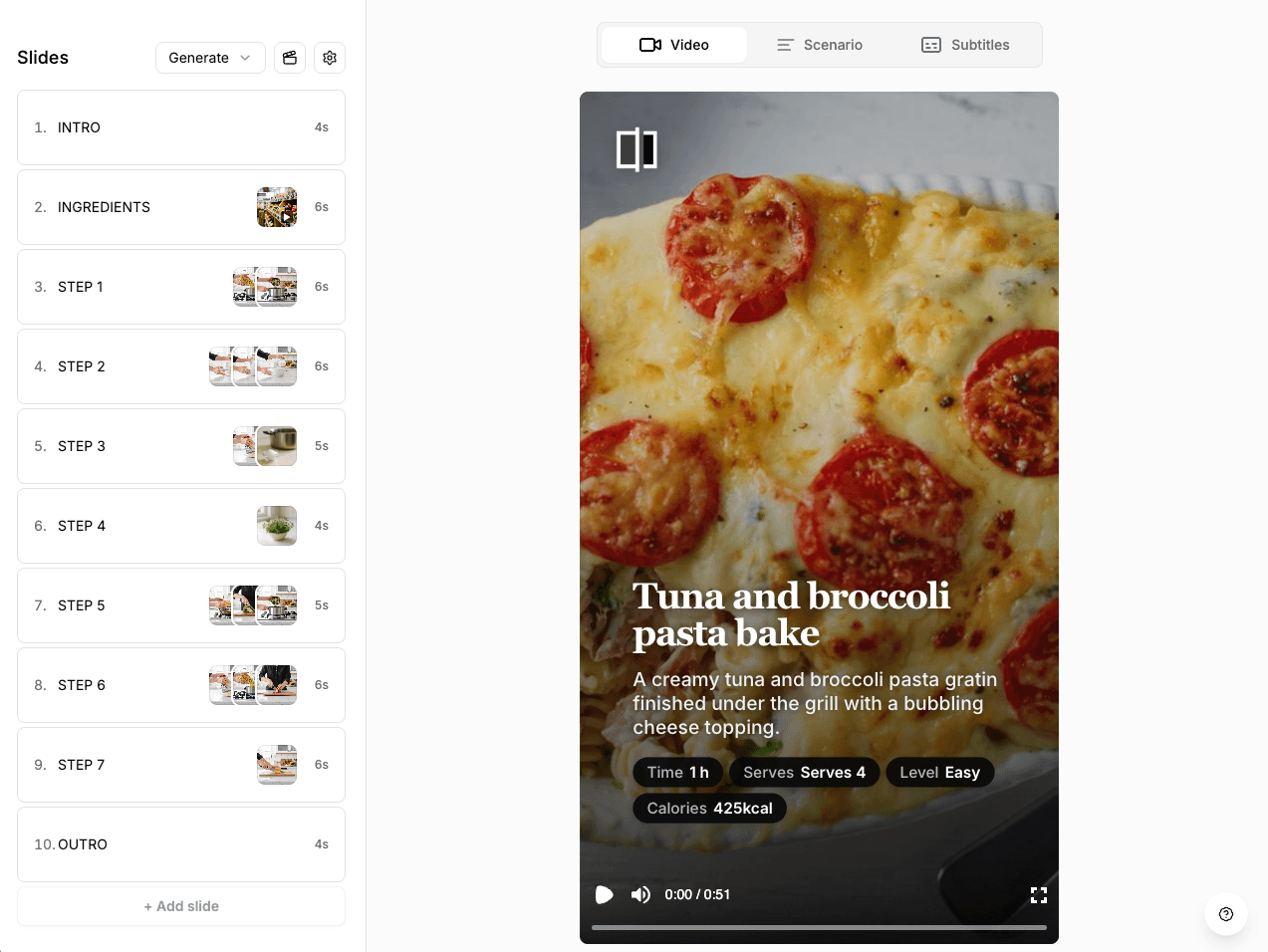Featured image for Flipatic update 29.10: Turn your recipe archive into short videos
